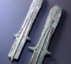 不明の銅剣を発見、購入　松山市の有形文化財