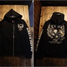 CROWS×WORST（クローズ×ワースト）から、大人気のデスラビットを落とし込んだ「CRSZ-2601 デスラビット Zipパーカー」が店頭に到着！