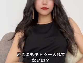 美女がタトゥーを入れない理由　１３万いいね