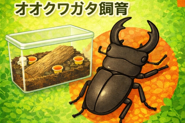 オオクワガタの常温飼育記録