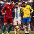 【速報】メッシ、ネイマール、ロナウドがW杯出場へ！3選手とも最後のW杯になる模様wwwww