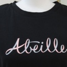 ディセット、エキアンスムースAbeilleロゴTシャツ