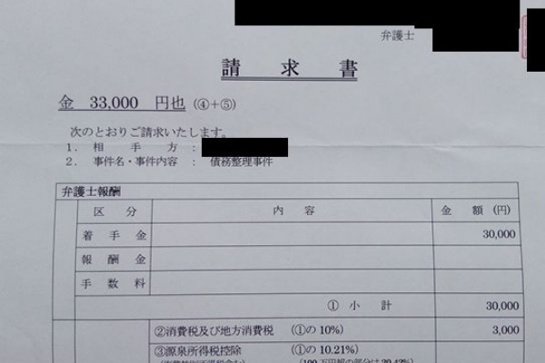 弁護士から請求書が来た 妻の許可なく早期退職金を株で溶かして債務整理中