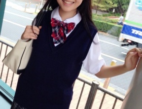 はるかぜちゃん(13歳・中2)の制服姿wwwww