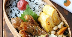 しそチーズの豚巻き照り焼き弁当【当たり年】