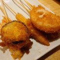 熱々串揚げが美味い　串家物語！！