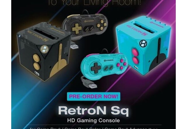 ゲームボーイ、ゲームボーイカラー、ゲームボーイアドバンスをHD画質で―「RetroN Sq」が3月発売予定