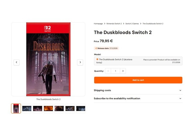 フロム宮崎新作、Switch2独占次世代キラータイトル『ダスクブラッド』本格始動へ！