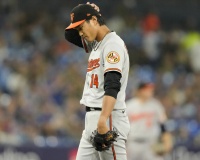 【悲報】藤浪、お股ニキに絶賛された次の登板で1四球2死球(2押し出し)を決めてしまう
