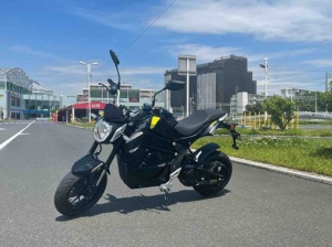 クルマのミライ Future Of Mobility 電動バイク Motron Vizion に試乗 加速は期待通り そしてヒラヒラ曲がる