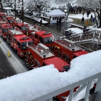 岐阜市消防出初式