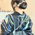 大人綺麗な艶やか浴衣ヘア(*‘∀‘)