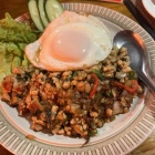 『激辛ガパオを食べにタイ料理のカイダーオ』の画像
