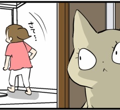 扉を開けて欲しい猫たちの行動