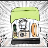 『変なところに挟まってしまったわさびを目撃』の画像