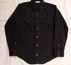 FREEWHEELERS / U.S. NAVY UTILITY SHIRT (DARK NAVY)