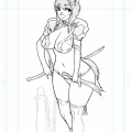 立ち絵 羽川翼.ver