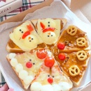 クリスマスパーティーにはピザでしょ🎅可愛いクリスマスピザ🍕