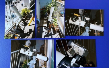 『懐かしの望遠鏡：中川のベランダ観測所編　2024/01/31』の画像