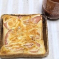 ハムチーズのトースト