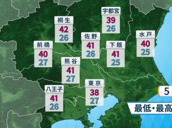 外国人「すまん、東京の気温が中東と変わらないんだが…？」