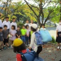 10月13日(火)　小中合同あいさつ運動②