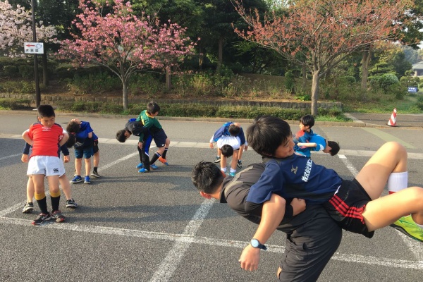 ラグスター ラグビー合宿ブログ 18春休み東京ジュニアラグビー合宿