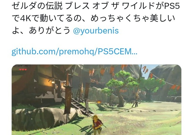 PS5でゼルダやってる奴いてワロタｗｗｗｗｗｗｗ