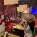 マリンFMと青木先生の天真会の忘年会をハシゴです！