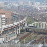 『広島駅ビルから新幹線を望む』の画像