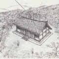 中寺廃寺Bゾーンは、大川山信仰の密教僧侶の修行と生活の場として最初に姿を現した。