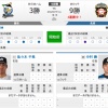 【本日の予告先発】佐々木千隼(642日ぶり登板) - 中村勝(769日ぶり登板) 	