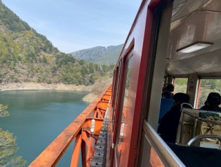 【静岡・大井川家族旅行③】日本で唯一！アプト式列車に乗車♪千頭駅〜奥大井湖上駅まで絶景の旅