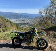 初モタードでした