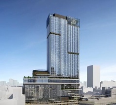 高さ約258m「新宿駅西口地区開発計画」の建設状況！新宿駅エリアで一番高くなる小田急百貨店跡地の超高層ビル（2026.10.17）