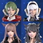【FF14】前角アウラは鼻毛確定！？7.4でロドストのキャラライティングが変更された影響か一部のロドストキャラに鼻毛が生えたみたいになってしまう