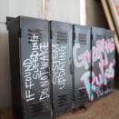 *100均のミニチュアロッカーで海外風にリメイク*