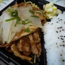 1,182　似たもの豚弁当。