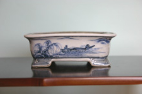 盆栽鉢窯元・盆栽鉢作家・植木鉢作家・Bonsaipot - 月之輪涌泉盆栽鉢