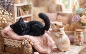 黒猫さんのお尻を触った結果