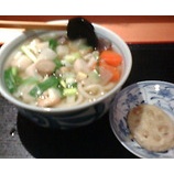 『新橋 かおりひめ「しっぽくうどん」700円』の画像