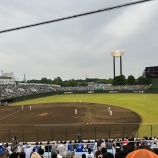 『小雨降る大宮球場は、貧打線』の画像