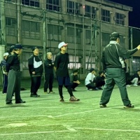 中部学童野球と東部学童野球の審判講習会