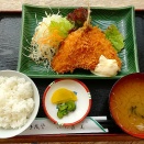 2025.09.09 アジフライ定食 @直美