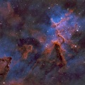IC1805　ハート星雲の中心部