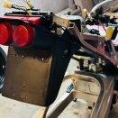 YZF-R1 カウル補修と組立