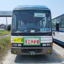 岩手県交通　紫波にいた懐かしのレインボーＲＢ