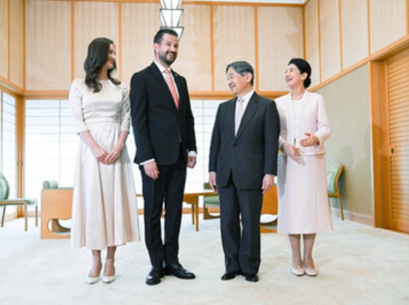 天皇夫妻　モンテネグロ大統領夫妻と皇居で面会