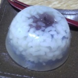 『氷室錦玉風寒天の和菓子』の画像