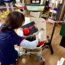佐賀市にこっと（nicotto）さんでの4月2回目のe-AT活用サポート③〜得意な動きでe-ATデバイスに入力して遊ぼう